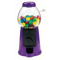 3-1/2"x3-1/2"x6" Purple Gumball- Candy Dispenser Machine